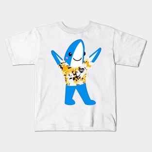 CSULB sharks Elbee Hawaiian shirt Kids T-Shirt